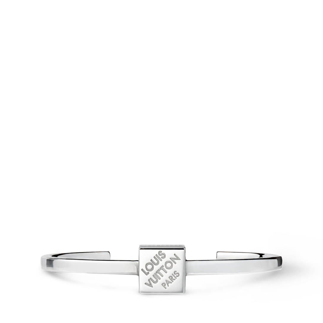 LV Cube Bracelet Silver S00 - Women - Fashion Jewelry | LOUIS